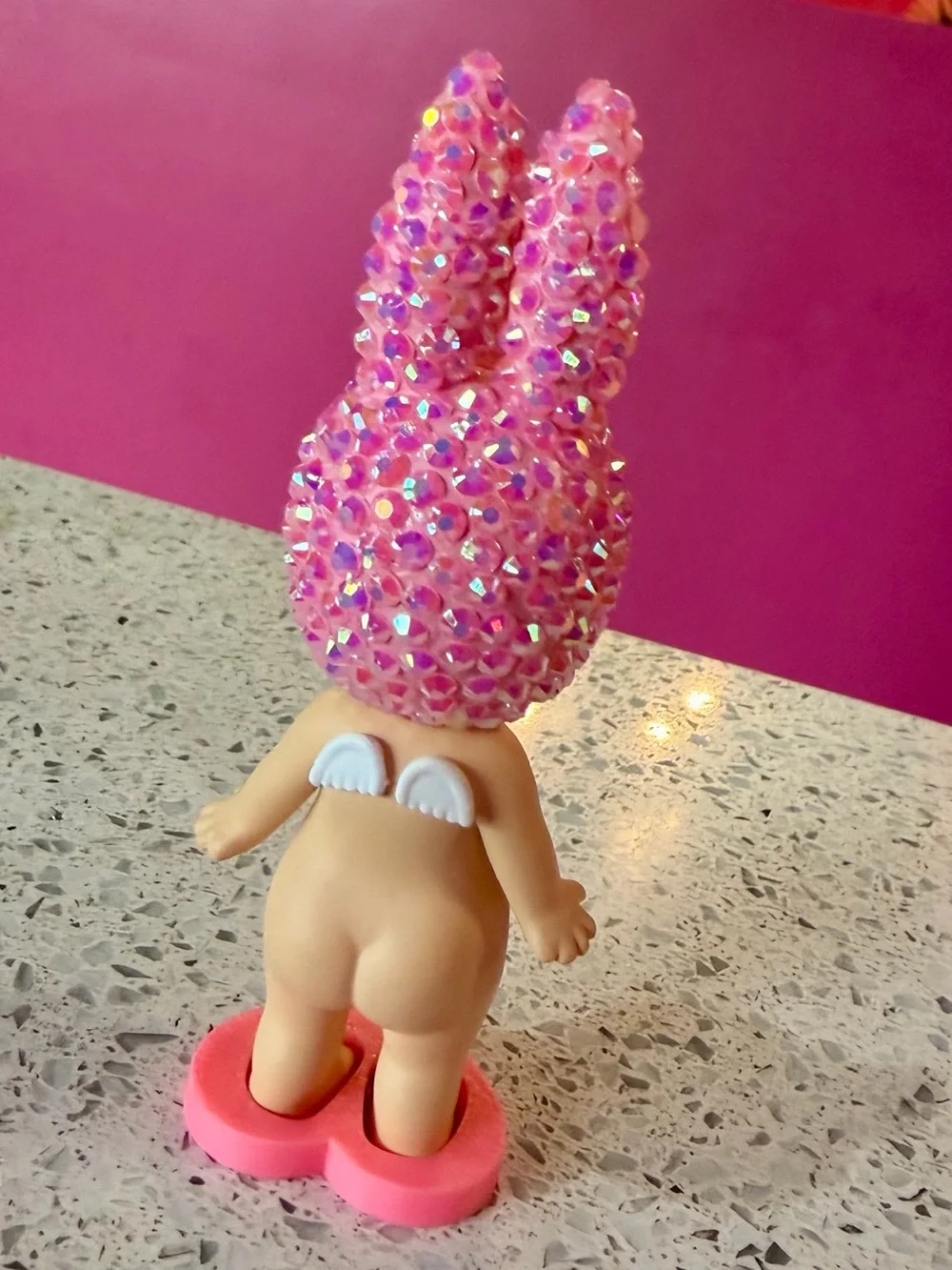 CUSTOM Sonny Angel Authentic, bedazzled bunny